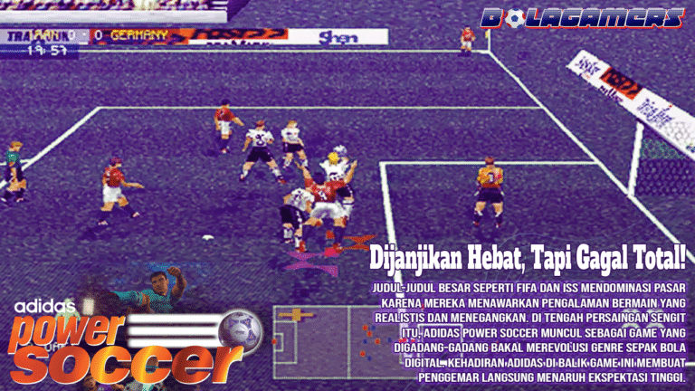 Adidas Power Soccer Game Sepak Bola yang Dijanjikan Hebat, Tapi Gagal Total!
