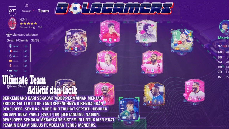 Ultimate Team Adiktif dan Licik Bagaimana Game Sepakbola Menjebak Uang dan Pikiranmu
