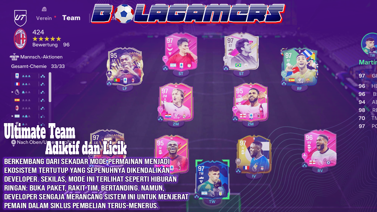 Ultimate Team Adiktif dan Licik Bagaimana Game Sepakbola Menjebak Uang dan Pikiranmu