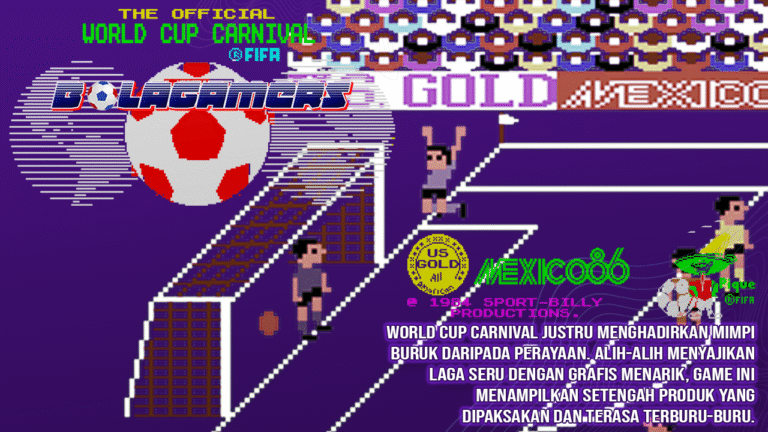 World Cup Carnival Game Resmi Piala Dunia yang Jadi Bencana 8-Bit Terbesar