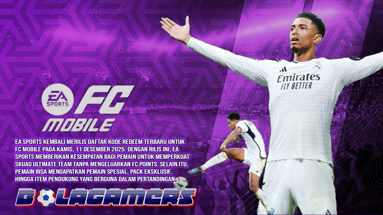 Kode Redeem FC Mobile 11 Desember 2025 Segera Klaim Pemain Legendaris dan Pack Eksklusif Gratis
