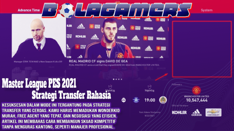 Master League PES 2021 Strategi Transfer Rahasia yang Bikin Tim Biasa Jadi Juara dalam 1 Musim