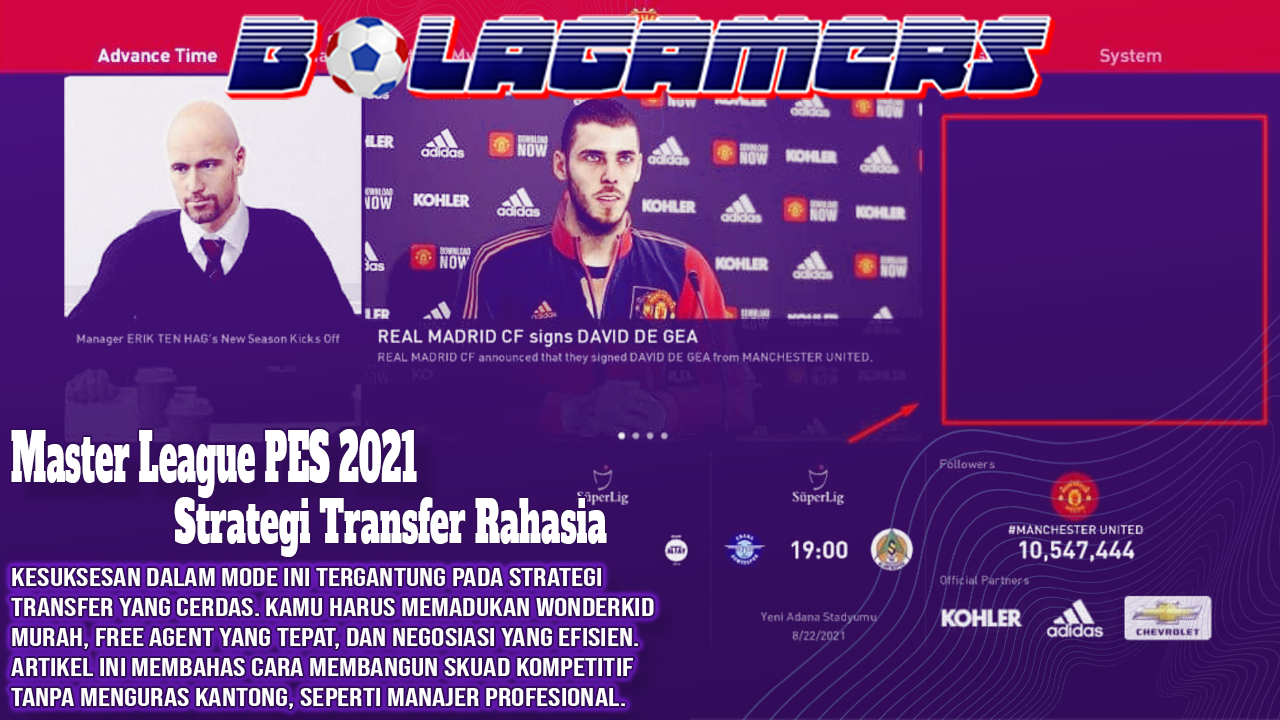 Master League PES 2021 Strategi Transfer Rahasia yang Bikin Tim Biasa Jadi Juara dalam 1 Musim