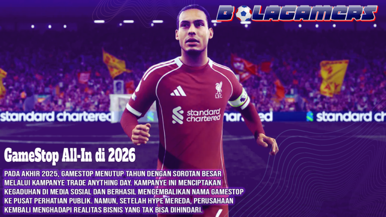 GameStop All-In di 2026 Ratusan Toko Ditutup, CEO Siapkan Taruhan “Jenius atau Bodoh”