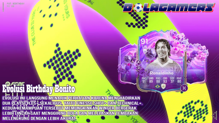 Evolusi Birthday Bonito Bikin Winger Jadi Mematikan! Ini Pemain Terbaik yang Wajib Kamu Coba di EA FC 26