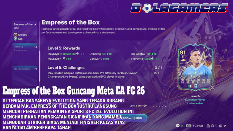 Striker Murah Jadi Monster! Empress of the Box Guncang Meta EA FC 26