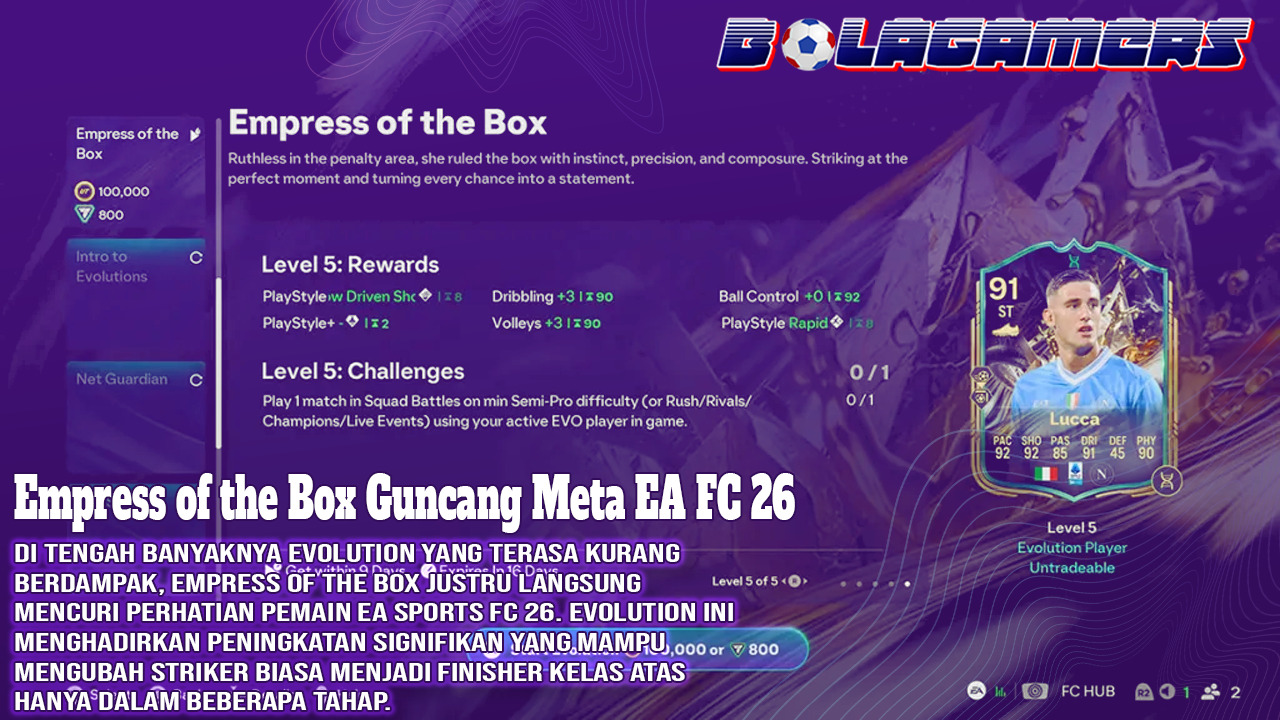 Striker Murah Jadi Monster! Empress of the Box Guncang Meta EA FC 26